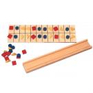 Intelligenztest als Holzspiel